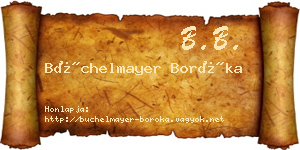 Büchelmayer Boróka névjegykártya